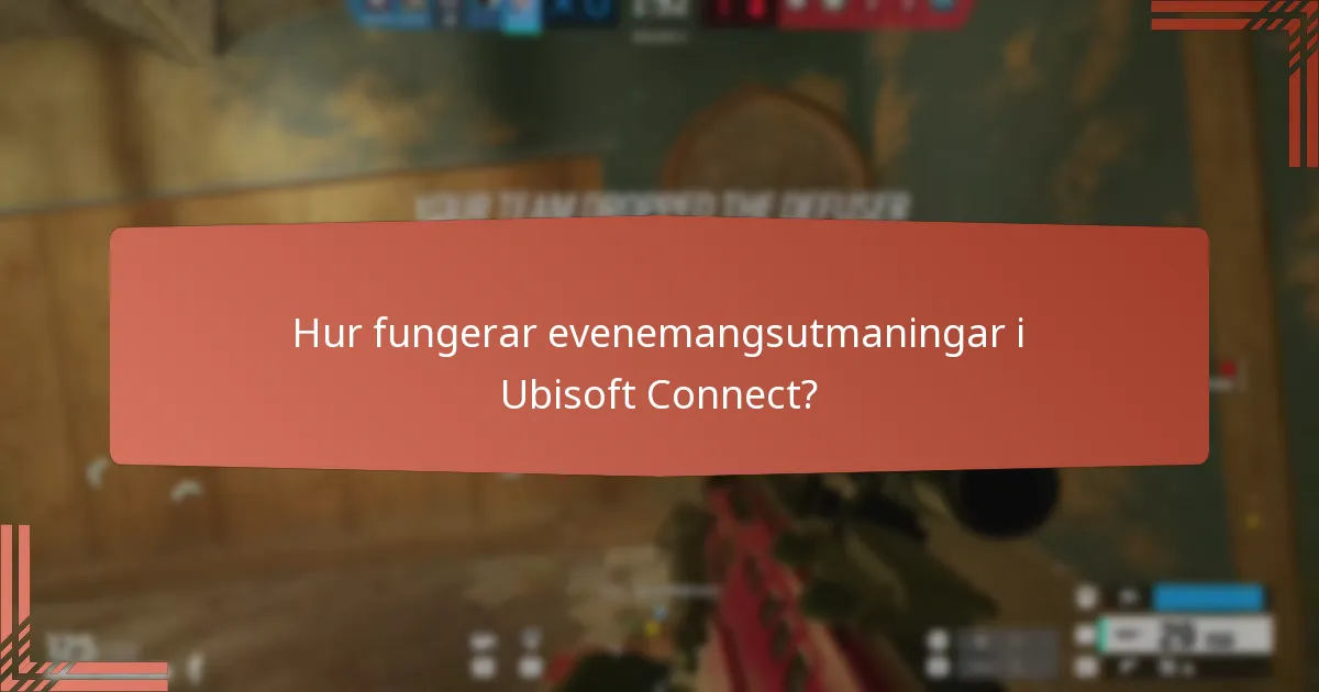 Hur fungerar evenemangsutmaningar i Ubisoft Connect?